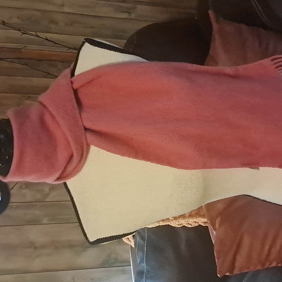 Lord & Taylor Pink 100% Cashmere Fringed Scarf Soft Quiet Luxury Luxury Preowned - Picture 2 of 7